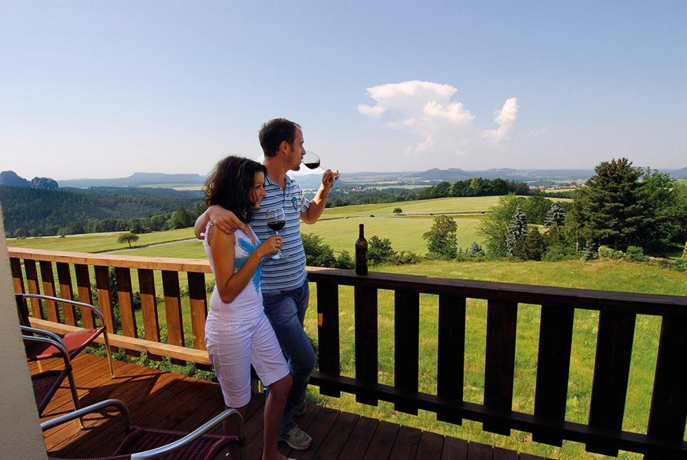 Panorama-Apartments Weinberghaus Mittelndorf Luaran gambar
